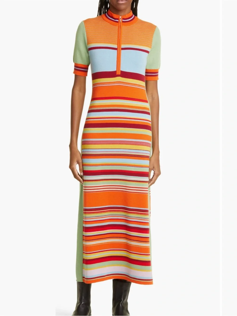 Alemais Alexandra Stripe Merino Wool
Sweater Dress - Picture 4 of 8